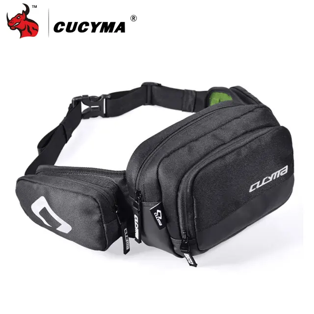 Cucyma Motorcycle Bag Multifunctional Moto Motorcycles Bicycle Cucyma Motorcycle Bag Multifunctional Moto Motorcycles Bicycle Waist Pack Motorbike Saddle Single Shoulder