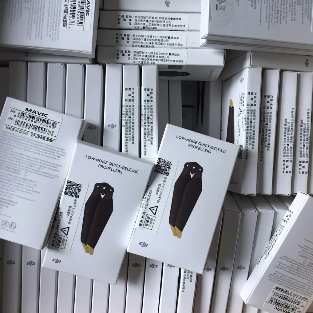 1 пара 8331 Пропеллер для DJI Mavic Pro/Platinum с низким уровнем шума быстросъемные пропеллеры для Mavic Pro Аксессуары