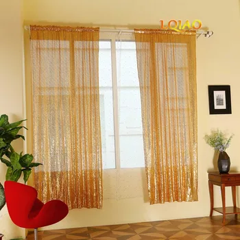 

2019 Newest Sequin Curtain 2 Pack Shiny Gold Sequin Fabric backdrop Photo Curtains for party/wedding/ Bedroom home decoration