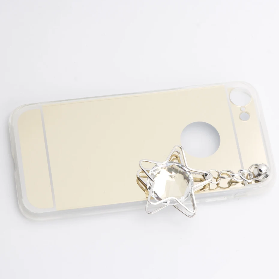 Изысканный Чехол Зеркало для OPPO R7 R7S R9 R9s R11 R11s плюс R15 Pro R17 Diamond украсить Мягкая