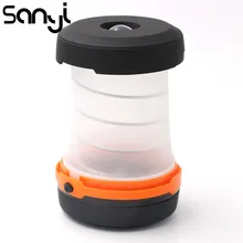 Портативный фонарь для кемпинга, многофункциональный выдвижной мини-светильник для палатки, аварийная лампа, карманный светильник-вспышка