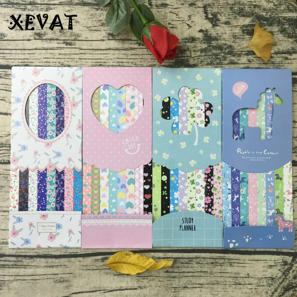 

2017 new arrival paper star colorful origami paper lucky star lucky star paper 136 pcs/lot good friends Handmade birthday gift