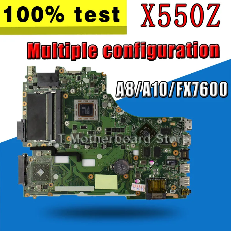 Несколько конфигурации материнская плата для ноутбука ASUS X550ZE X550ZA X550Z X550 K550Z VM590Z A555Z K555Z X555Z материнская плата