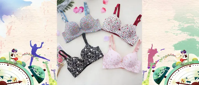 new 2014 sexy Dot bras plus size cup B/C/D young girl push up bra set size  34/36/38/40 women bra brief sets FREE SHIPPING - AliExpress