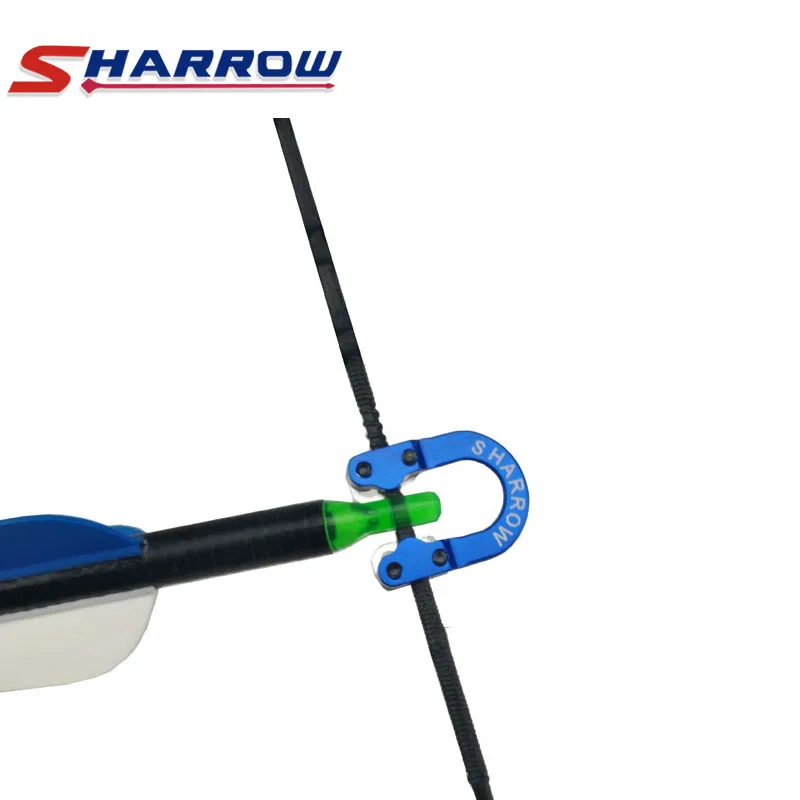 

Sharrow Compound Bow Aluminum D Loop Release Bow String D Ring D Nock Archery Bow and Arrow Shooting Hunting