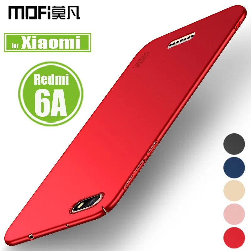 

Xiaomi Redmi 6A Case Cover Mofi Luxury Frosted Matte Hard Plastic Full Coverage Phone Bag Back Cases for Redmi 6A Xiaomi Capa