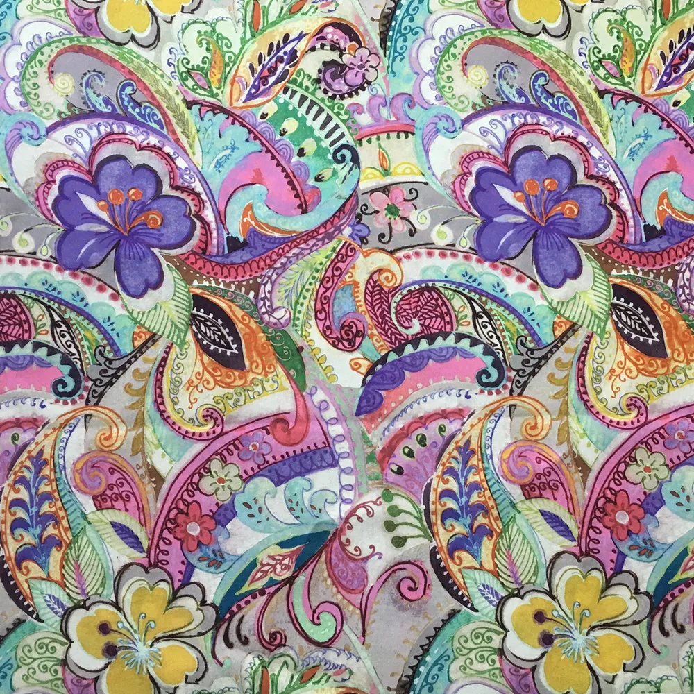 2 цвета Цветочная цифровая печать обивка кресла дивана кресло ткань декоративная ткань 140 см ширина по метру