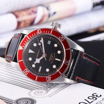 

Relogio Masculino Mens Watches Top Brand Luxury corgeut Men Military Sport Wristwatch Leather driver automatic mechanical clock