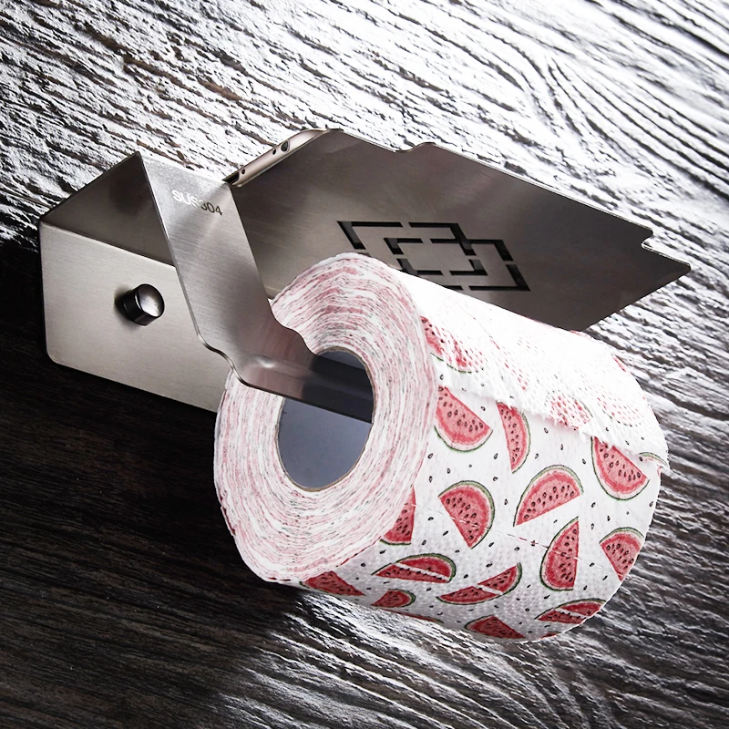 Toilet Paper Holder with Shelf Black Stainless Steel Paper Towel Holder Wall Mounted Toilet Tissue Roll Paper Holder Rack Toilet Paper Holder with Shelf Black Stainless Steel Paper Towel Holder Wall Mounted Toilet Tissue Roll Paper Holder Rack