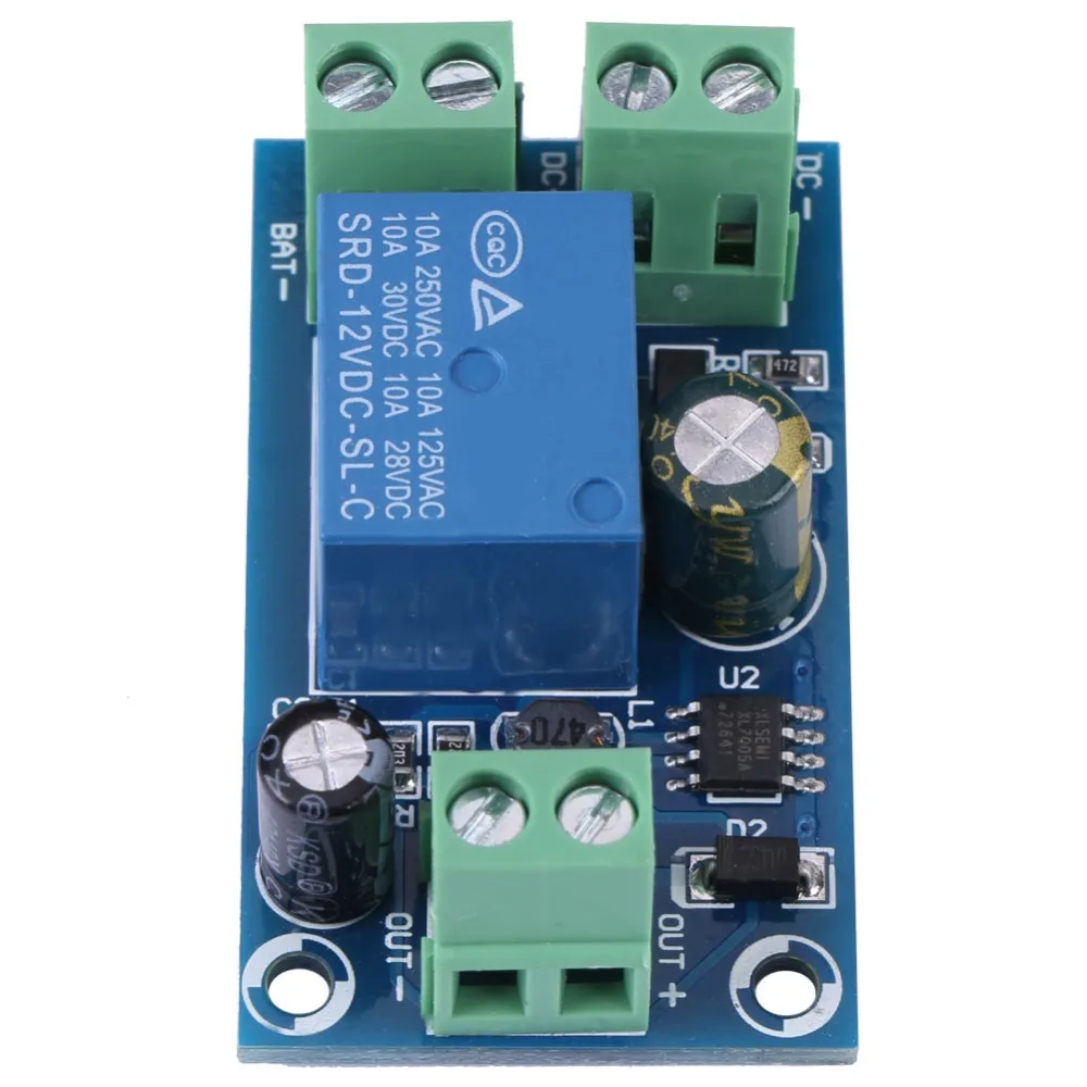 

DC 12V 24V 36V 48V 10A Emergency Power Supply Battery Controller Automatic Switch Module for Incubator/Laptop/Network