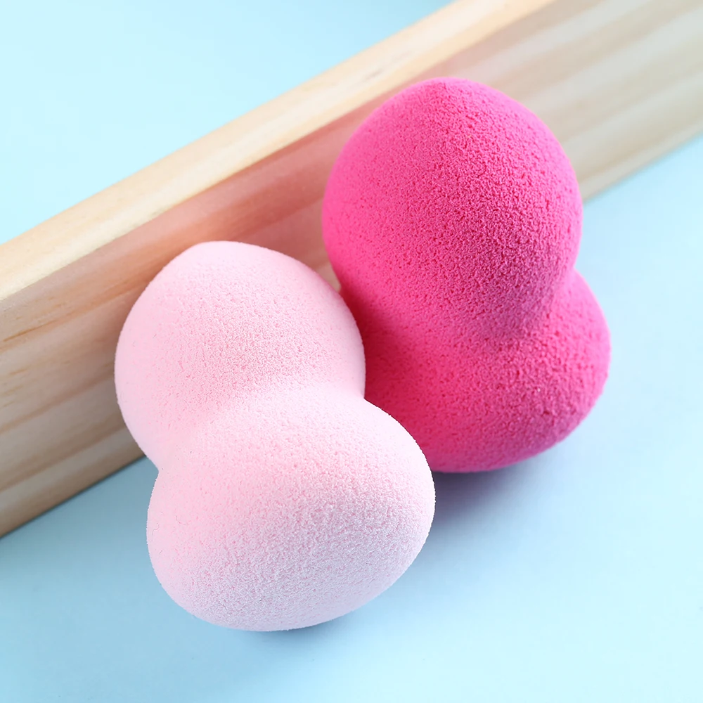 

Random Color!2Pcs Women Professional Makeup Sponge Powder Puff Beauty Foundation Smooth Cosmetic Puff Beauty Makeup Tool