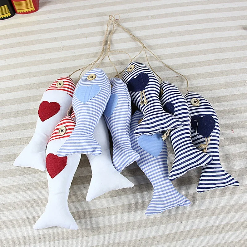 Figurines Miniatures Decor For Home Mediterranean Beach ocean Fish