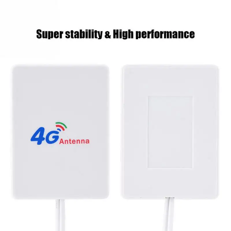 LTE двойной TS-9 разъем интерфейса внешняя антенна усилитель сигнала для huawei 4G 3g Мобильный маршрутизатор широкополосный#030