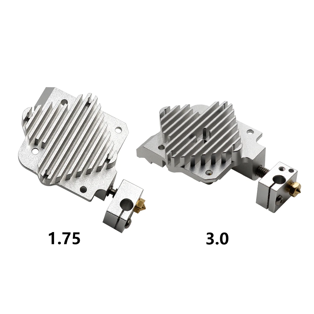 Titan Aero и V6 Aero Heatsink 1,75 мм или 3,0 мм обновление Titan экструдер V6 Hotend теплоотвод для Prusa i3 части 3d принтера