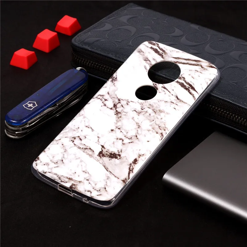 Painting Marble Soft Silicone Phone Back Cover Case For MOTO E4 E4Plus EU G6 G6Plus X4 2017 E5Plus Z3Play G6Play E5Play Bag Case (21)