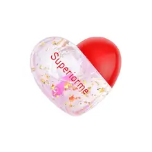 Heart-shape форме, благодаря чему создается ощущение невесомости с ухода за губами Сыворотки увеличитель губ ремонт уменьшить маска для губ против мимических морщин, Цвет изменения губ увлажняющий крем