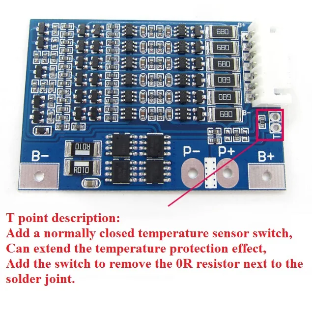 6S 22,2 V 18650 плата защиты батареи PCB с функцией сбалансированного баланса зарядное устройство защитный модуль DIY BMS PCM PCB