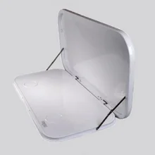 Караван RV складной кемпинг стол для пикника круглый Угловой алюминий 900x445 мм