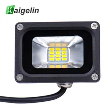 Горячая 12 в 10 Вт Водонепроницаемый IP65 Светодиодный прожектор Прожектор Пейзаж наружный прожектор освещение лампа квадратный сад прожекторы