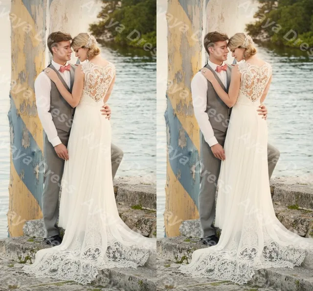 wejanedress sweetheart opacidad volver vestido de boda del cabo de