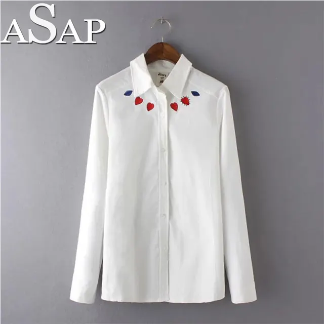 Asap para Mujer de la Mujer Blusas blancas Camisas
