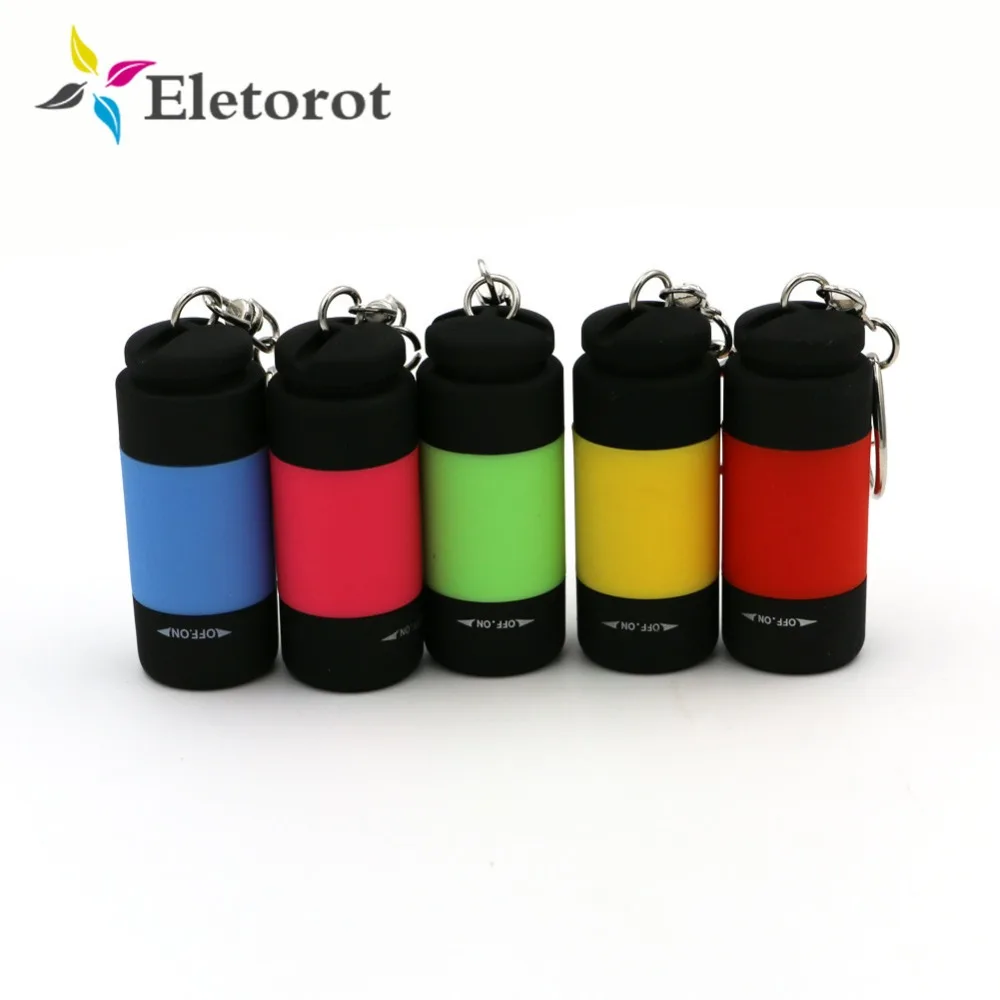 Портативный мини USB Перезаряжаемый Фонарик EDC карманный фонарик 0 3 Вт