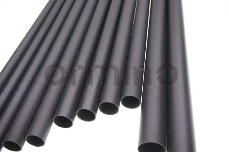 x.3K Carbon Fiber Tube pipe carbon fiber rod Drone kit 18mm 20mm 25mm 30mm Quadcopter Frame arm Landing Gear build your own drone