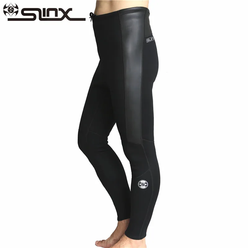slinx 2mm neoprene diving wetsuits pants high waist winter warm