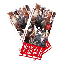 180 шт./компл. для костюмированной вечеринки по японскому аниме «Наруто» Почтовые открытки/поздравительная открытка оповещения о сообщениях(в том числе карты/рождества и год подарки