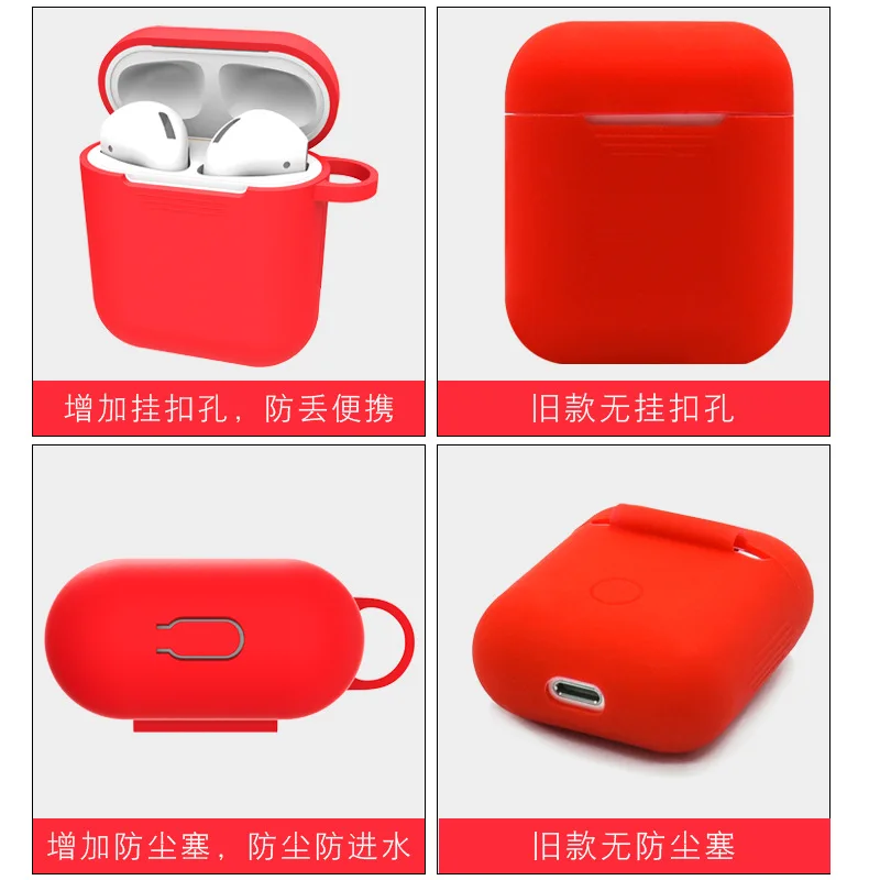 

N Application AirPods Apple Bluetooth Case Phone Case Earphone Sets Resistant Headphones Protective Case For AirPods Generatio