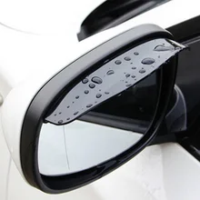 2шт ПВХ зеркало заднего вида брови дождевик наклейка для Seat ALTEA Toledo MK1 MK2 Ibiza Cupra Leon Cupra авто аксессуары