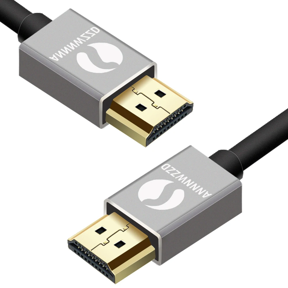 Сверхскоростной HDMI кабель 0 5 м 1 с ethernet 4 2 Профессиональный 4K 3D 1080p Full HD аудио