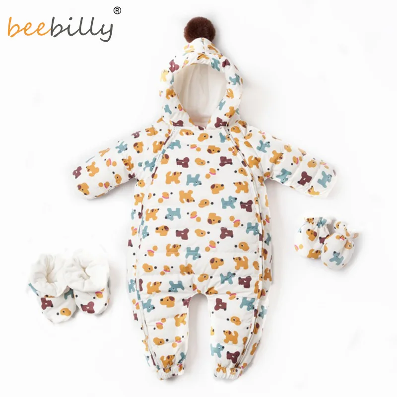90% Duck Down Thicken Hooded Warm Baby Rompers Kid Boy Jumpsuit Infant Girl Snowsuit Outwear For Winter Children Baby Clothes 90% Duck Down Thicken Hooded Warm Baby Rompers Kid Boy Jumpsuit Infant Girl Snowsuit Outwear For Winter Children Baby Clothes