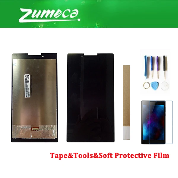 7.0 Inch For Lenovo Tab 2 A7-30 A7-30D A7-30H A7-30DC A7-30HC LCD Display Screen+Touch Screen Digitizer Assembly Black With Kits | Мобильные