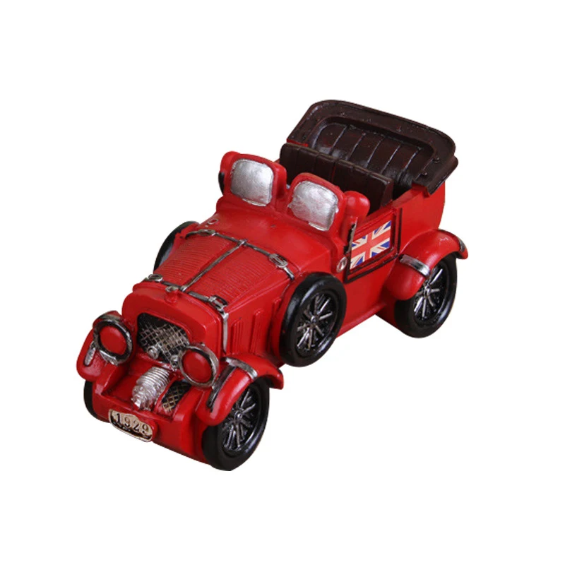 2019 New Arrival Classic Car Pattern Money Saving Box Case Coins High Quality Resin Shaped Piggy Bank Cash Coin Gifts | Дом и сад