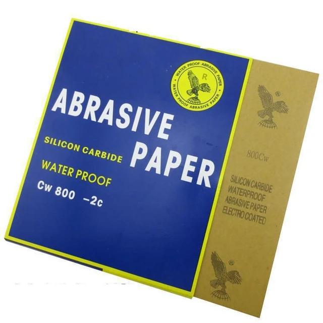 Papier Abrasif à Eau