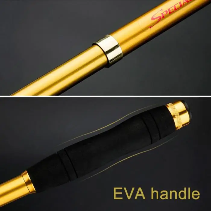 Vara de Pesca Combater a Pesca Telescópica Mar Carpa Fiação Peixe Pólo Portátil Edf88 10 High Quality Esporte e Lazer