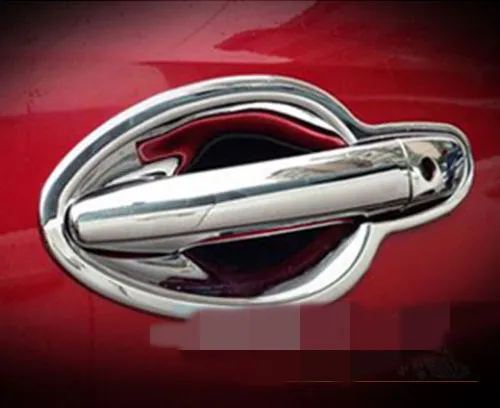 

Auto Part Accessories FIT FOR 2014 MAZDA 3 BM CHROME DOOR HANDLE COVER + BOWL TRIM MOLDING CUP CAP