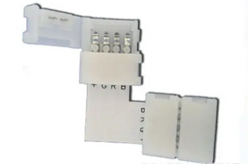 10 x 4 контактный разъем LED L Форма для подключения угловая под прямым углом мм 5050
