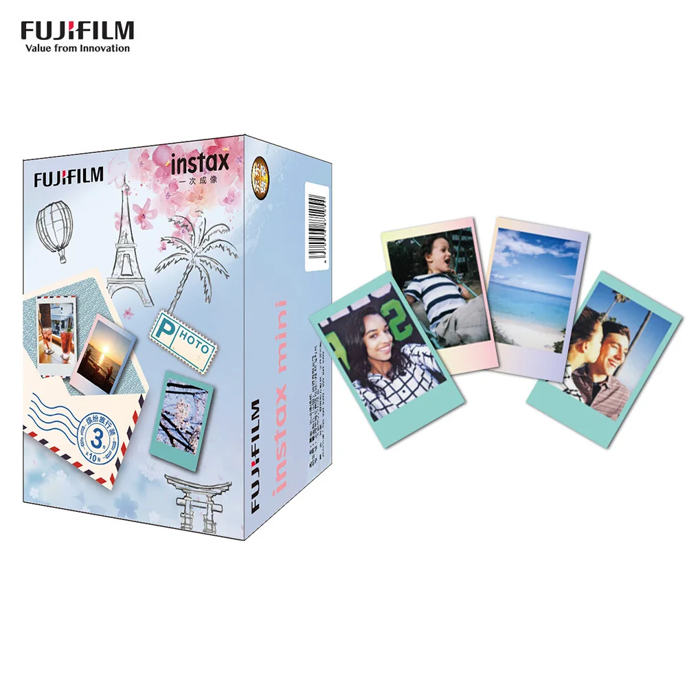 

10-60 Sheets Fujifilm Instax Mini Camera Instant Film Photo Paper for Fujifilm Instax Mini 9/8/7s/25/50s/70/90 SP-1/SP-2 Printer