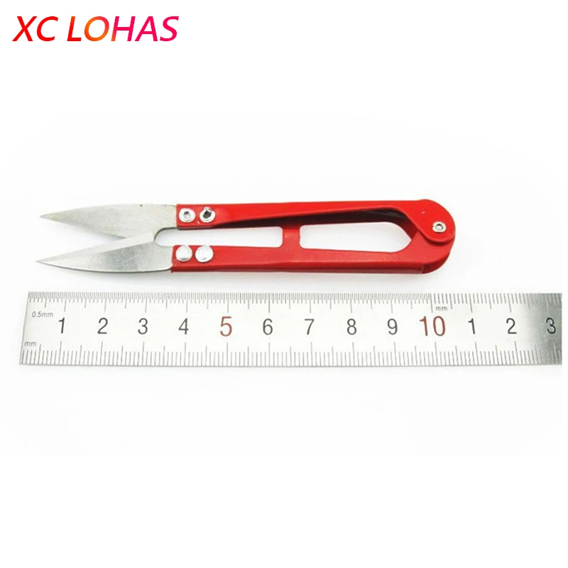 

3pcs/pack Stainless Steel Mini Fishing Scissors DIY Garden First Aid Sewing Line Cutter Spring Scissors Random Color