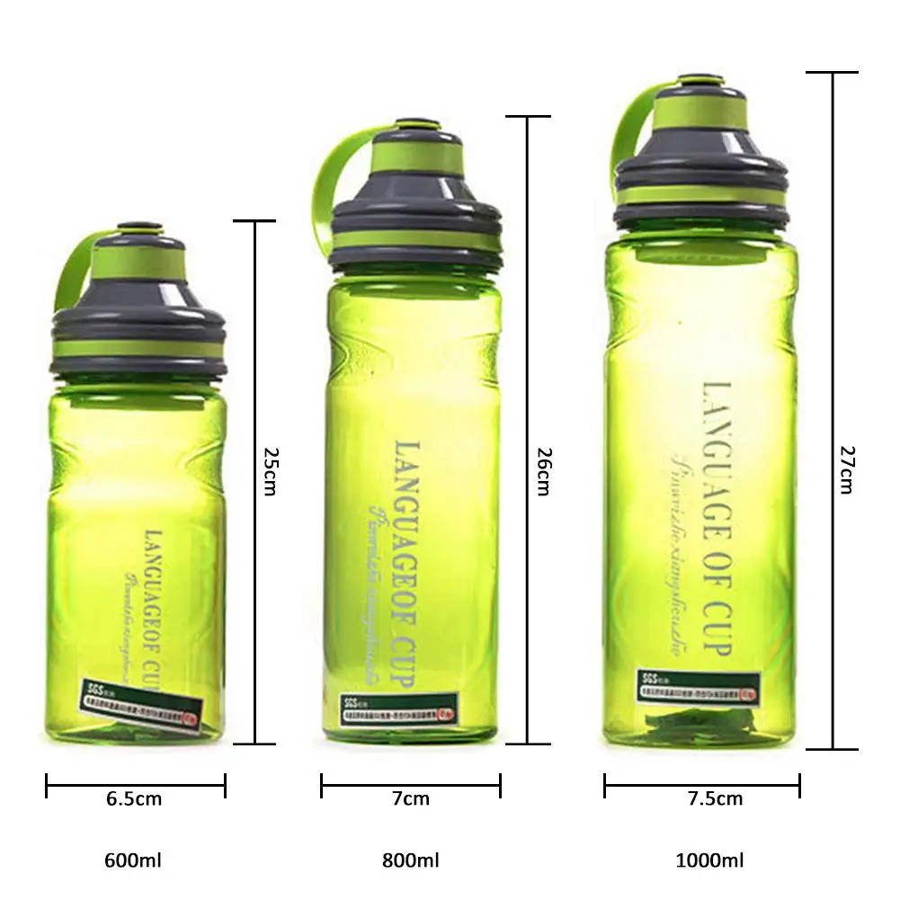 Высокое качество 1000 мл вместительная, пластиковая спортивные кружки с фильтром Открытый Дорожный контейнер для воды оптовая продажа