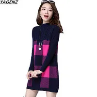 YAGENZ-Women-Sweater-Dress-New-Autumn-Winter-Pullover-Half-Neck-Cashmere-Sweater-Plus-Size-Loose-Knit.jpg_200x200