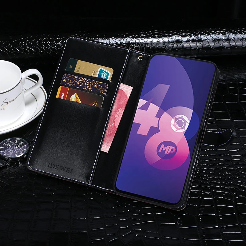 Для OPPO F11 Pro чехол бумажник флип Роскошные Крокодил зерна из искусственной кожи Coque чехол для телефона для OPPO F11 Pro крышка аксессуары