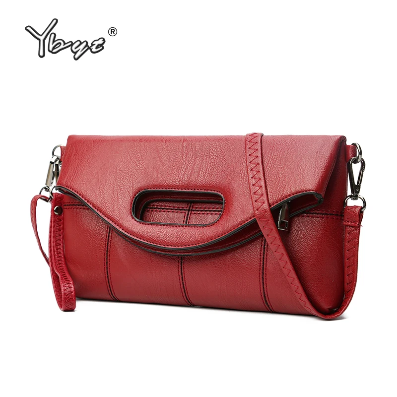 YBYT brand 2018 new women pack envelope clutch fold handbags female vintage casual Messenger bag ...