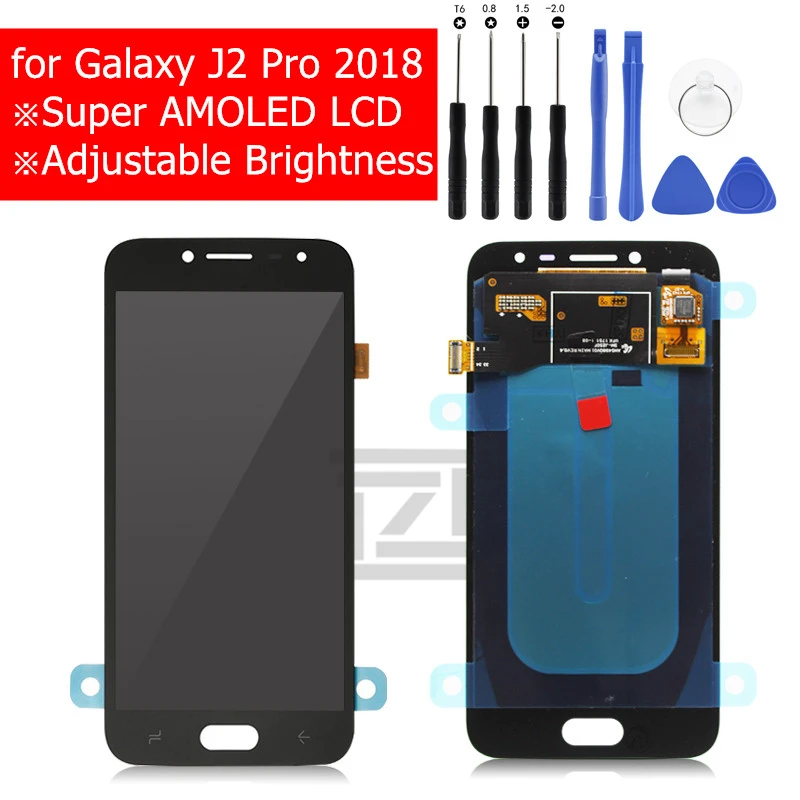 ЖК дисплей с сенсорным экраном и дигитайзером для Samsung Galaxy J2 Pro 2018 J250 Grand Prime