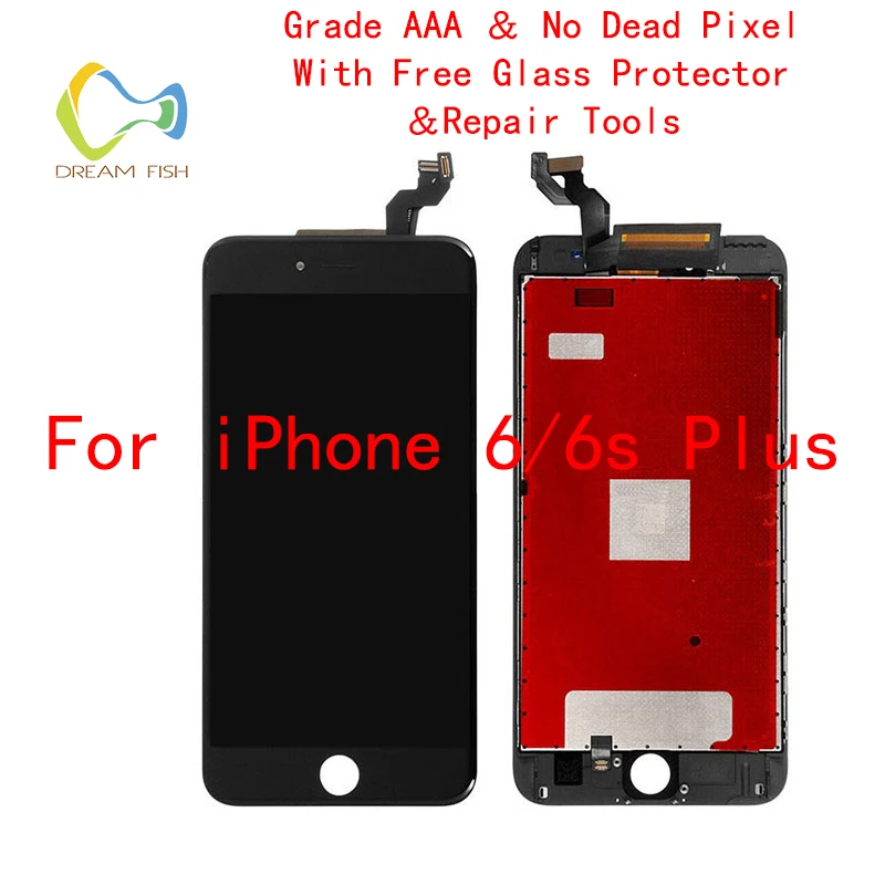 

DREAM FISH Lcd Display Screen For IPhone 6 Plus LCD Digitizer Assembly Touch Screen With Digitizer Replacement Assembly Parts