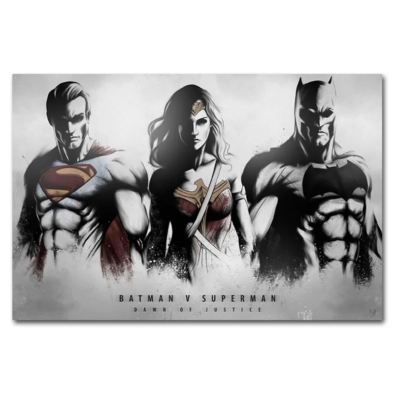 Batman Arkham Knight Game Silk Fabric Poster 13x20 24x36 inch 012