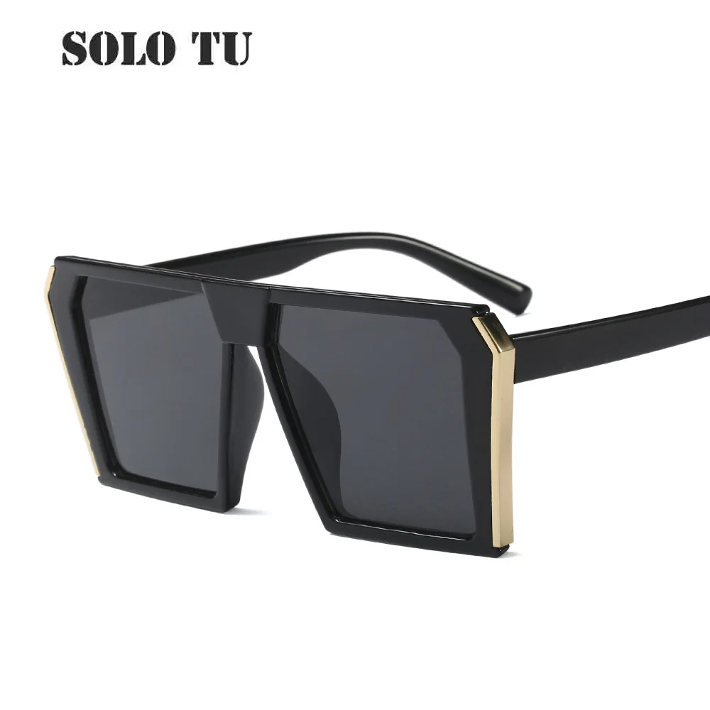 Модные детские очки/gafas de sol квадратная большая рама солнцезащитные очки для