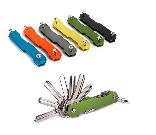 EDCGEAR Keybone Key Holder Organizer Key Bar Folder Clips Smart Case